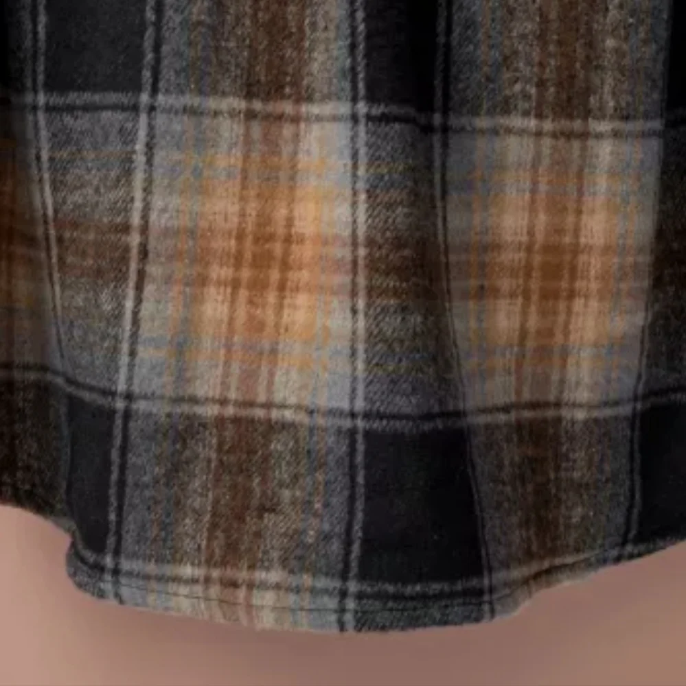 1  L left❤New plaid shirt dress - Picture 5 of 17